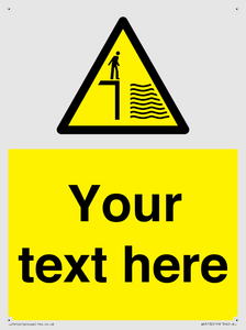 WV5132: Custom Deep Water Sign