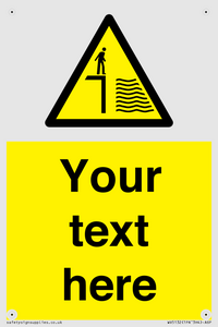 WV5132: Custom Deep Water Sign