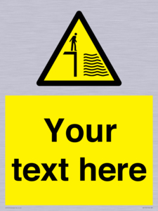 WV5132: Custom Deep Water Sign