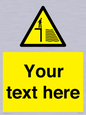 WV5132: Custom Deep Water Sign