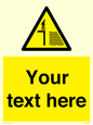 WV5132: Custom Deep Water Sign
