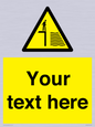 WV5132: Custom Deep Water Sign