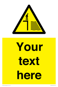 WV5132: Custom Deep Water Sign