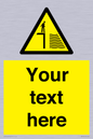 WV5132: Custom Deep Water Sign