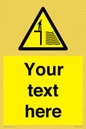 WV5132: Custom Deep Water Sign