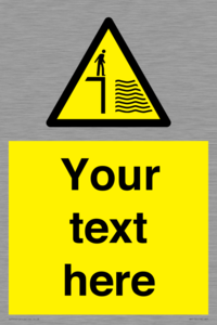 WV5132: Custom Deep Water Sign