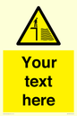WV5132: Custom Deep Water Sign