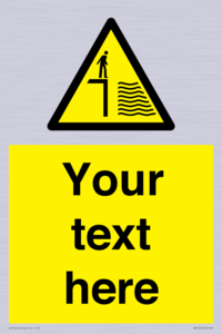 WV5132: Custom Deep Water Sign