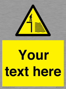 WV5132: Custom Deep Water Sign