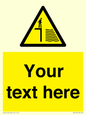 WV5132: Custom Deep Water Sign