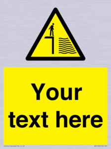 WV5132: Custom Deep Water Sign