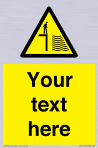 WV5132: Custom Deep Water Sign