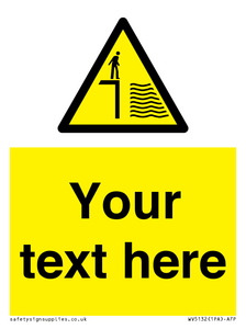 WV5132: Custom Deep Water Sign