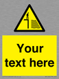 WV5132: Custom Deep Water Sign