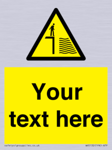 WV5132: Custom Deep Water Sign