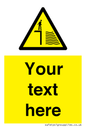 WV5132: Custom Deep Water Sign