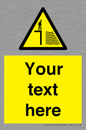 WV5132: Custom Deep Water Sign