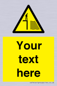 WV5132: Custom Deep Water Sign