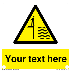 WV5132: Custom Deep Water Sign