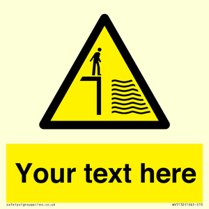 WV5132: Custom Deep Water Sign