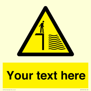 WV5132: Custom Deep Water Sign