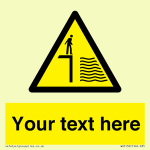 WV5132: Custom Deep Water Sign