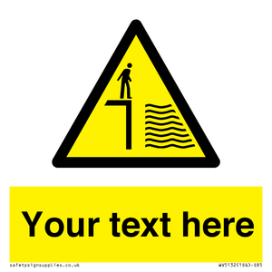 WV5132: Custom Deep Water Sign