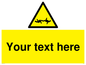 WV5133: Custom Barbed Wire Sign