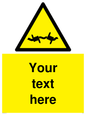 WV5133: Custom Barbed Wire Sign