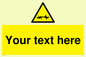 WV5133: Custom Barbed Wire Sign