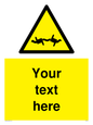 WV5133: Custom Barbed Wire Sign