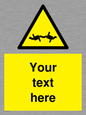 WV5133: Custom Barbed Wire Sign