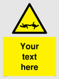 WV5133: Custom Barbed Wire Sign
