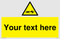 WV5133: Custom Barbed Wire Sign