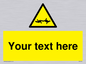 WV5133: Custom Barbed Wire Sign