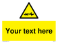 WV5133: Custom Barbed Wire Sign