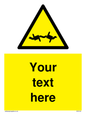 WV5133: Custom Barbed Wire Sign
