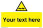 WV5133: Custom Barbed Wire Sign