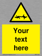 WV5133: Custom Barbed Wire Sign