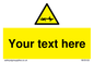 WV5133: Custom Barbed Wire Sign