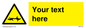 WV5133: Custom Barbed Wire Sign