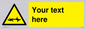 WV5133: Custom Barbed Wire Sign