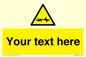 WV5133: Custom Barbed Wire Sign