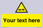 WV5133: Custom Barbed Wire Sign