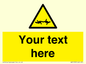 WV5133: Custom Barbed Wire Sign