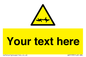 WV5133: Custom Barbed Wire Sign