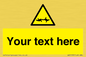 WV5133: Custom Barbed Wire Sign