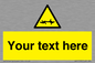 WV5133: Custom Barbed Wire Sign