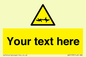 WV5133: Custom Barbed Wire Sign