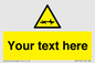 WV5133: Custom Barbed Wire Sign